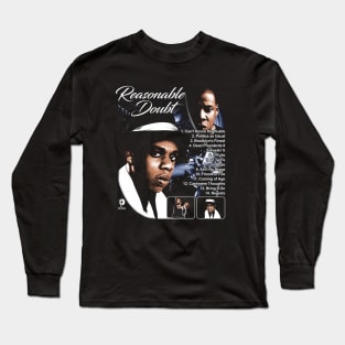 Jay-Z Reasonable Doubt List Long Sleeve T-Shirt